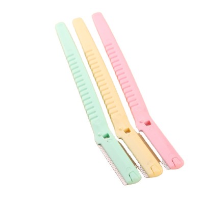 ready to ship low MOQ Beauty tool safety eyebrow shaper razor