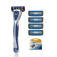 Premium razor 5 blade Laser Spot Welding Blade rinse Shaving Razor